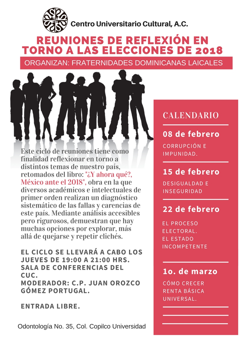 Elecciones 2018 actualizado Centro Universitario Cultural CUC®
